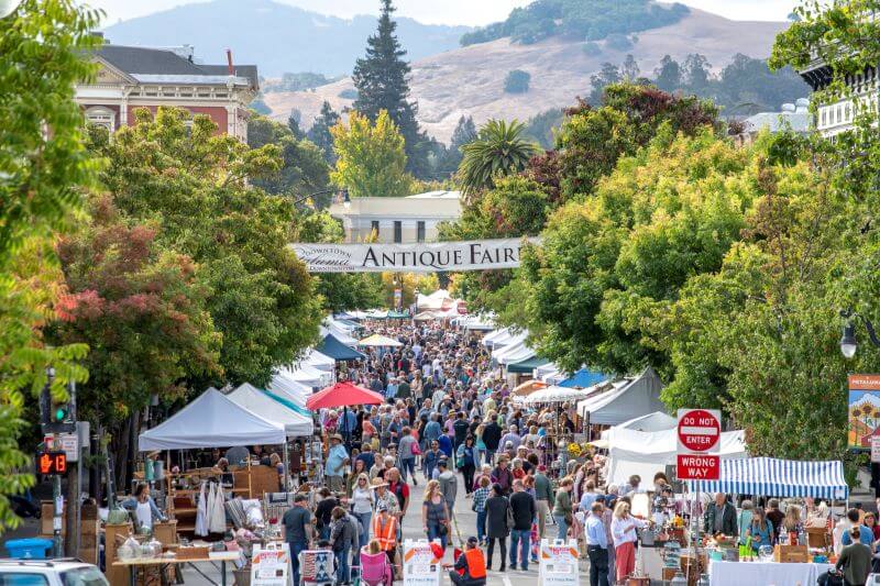 Farmers Market Visit Petaluma California