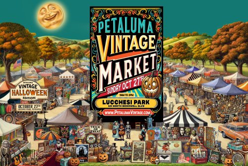 Petaluma Vintage Market - Halloween Edition!